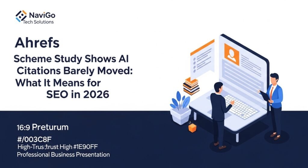 Ahrefs Schema Study Shows Ai Citations Barely Moved: What It Means For Seo In 2026