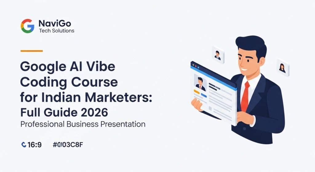 Google AI Vibe Coding Course for Indian Marketers: Full Guide 2026 Google Ai Vibe Coding Course For Indian Marketers: Full Guide 2026