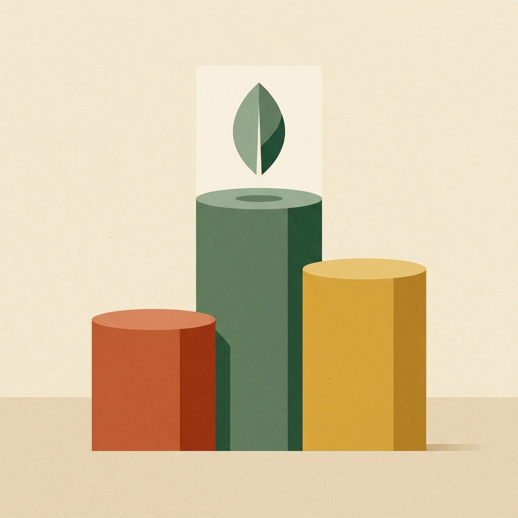 Balanced design illustration showing three sleek cream columns side-by-side representing top AI tools for marketing comparison in India.