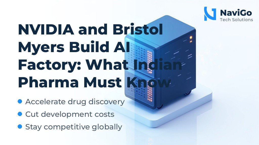 NVIDIA and Bristol Myers Build AI Factory: What Indian Pharma Must Know